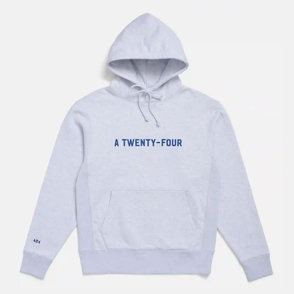 A Twenty-Four Hoodie blue