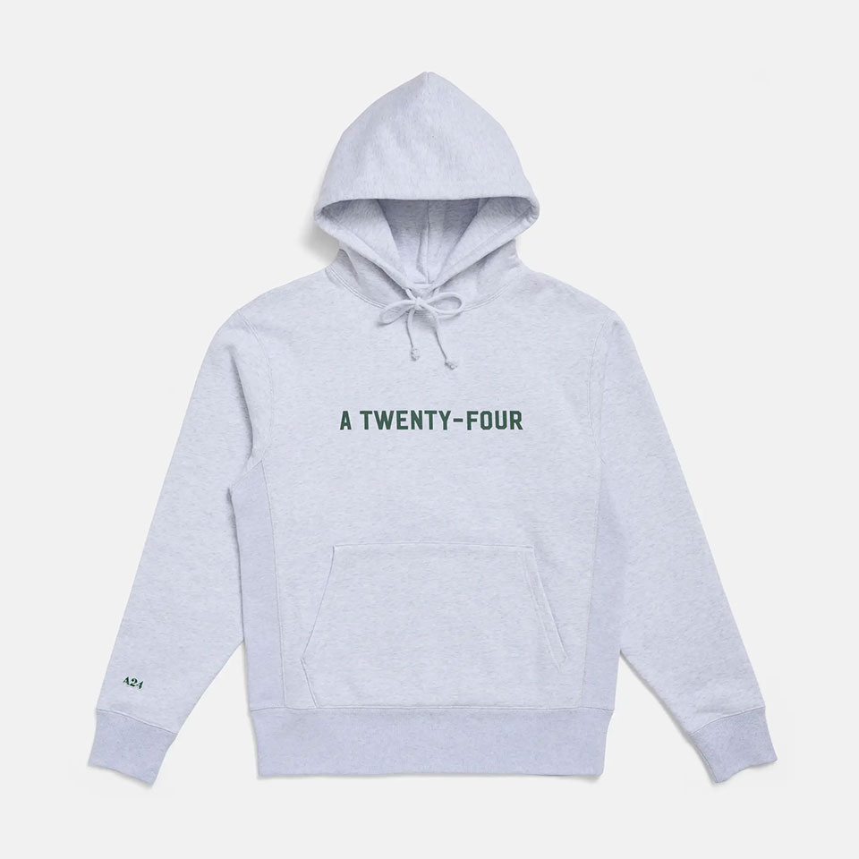 A Twenty-Four Hoodie green