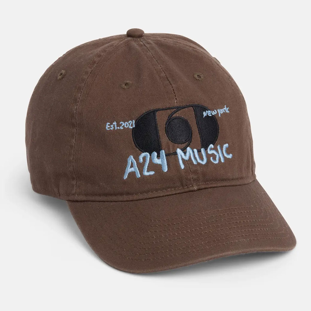 Brown A24 Music Hat