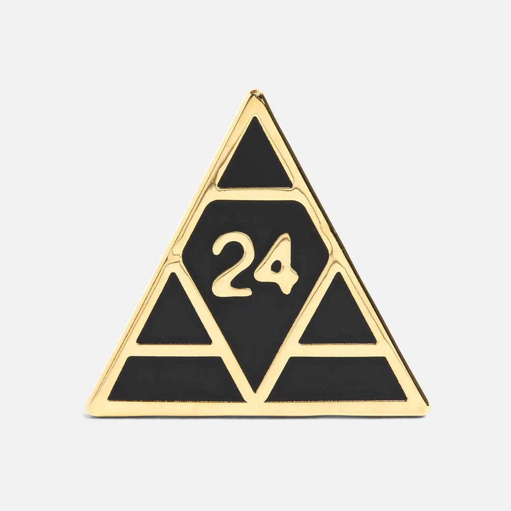 Tri-Logo Pin