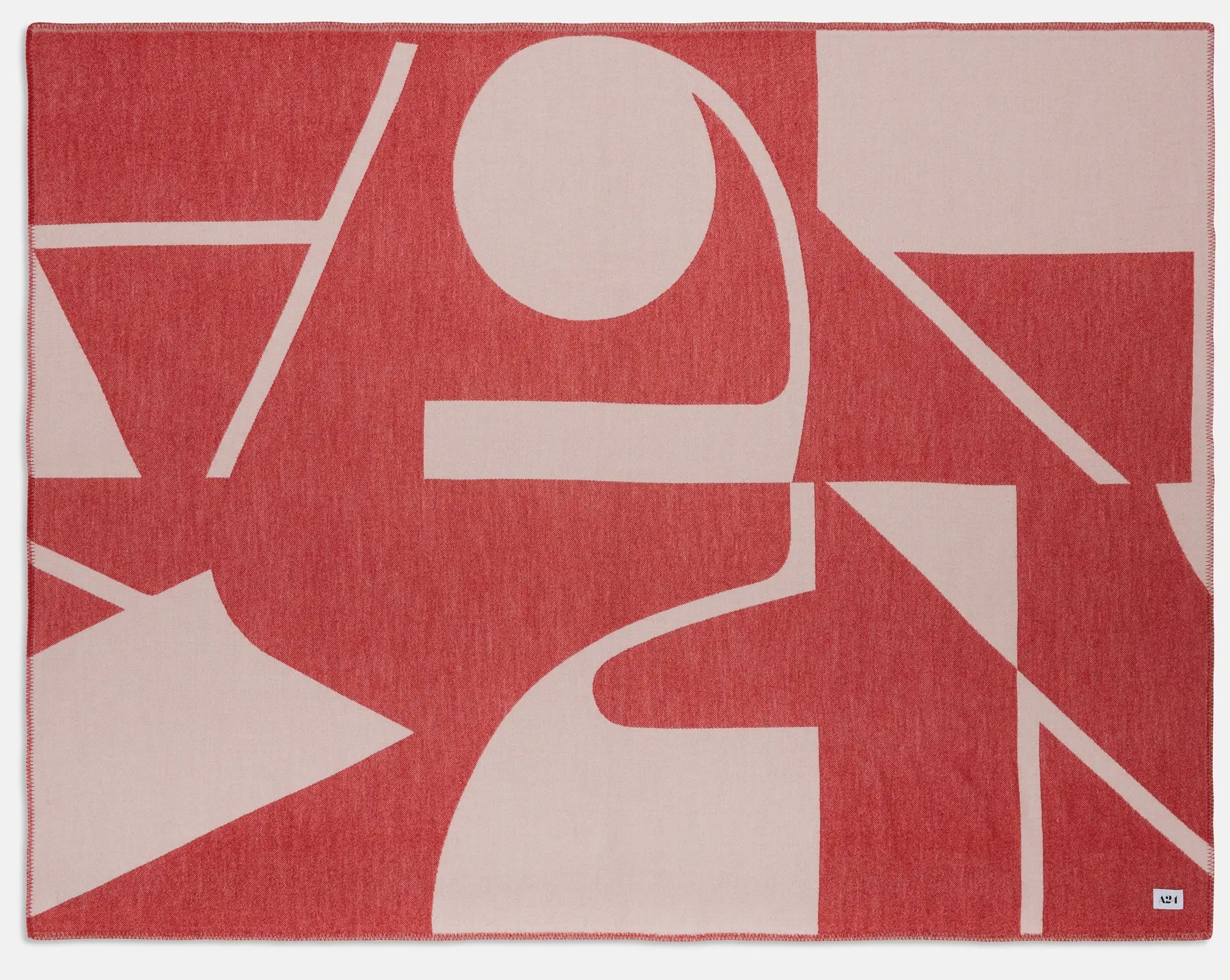 Rust Logo Scramble Blanket